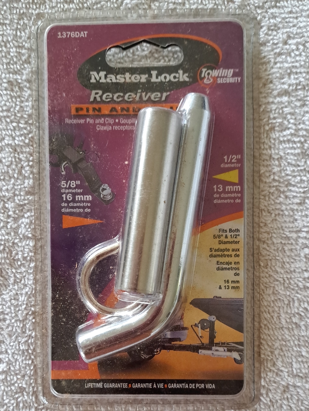 Master Lock - 1376DATSC Receiver Pin and Clip